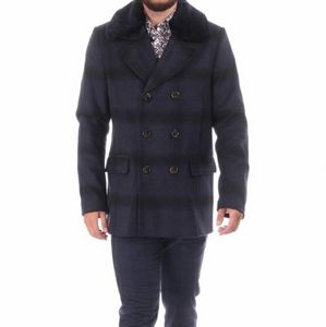 Ted Baker MensArion Checked Peacoat Navy